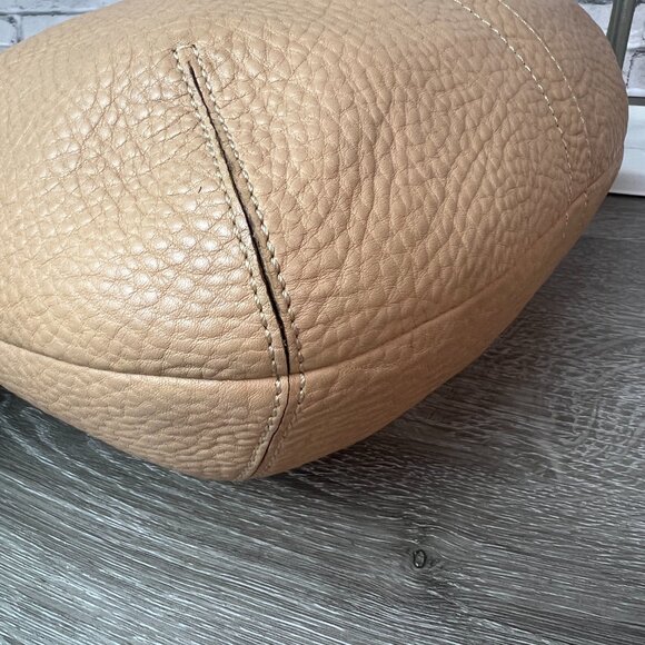 Coach Pebbled Leather Ergo Hobo Bag Demi Black 11611 Small - Picture 3 of 7